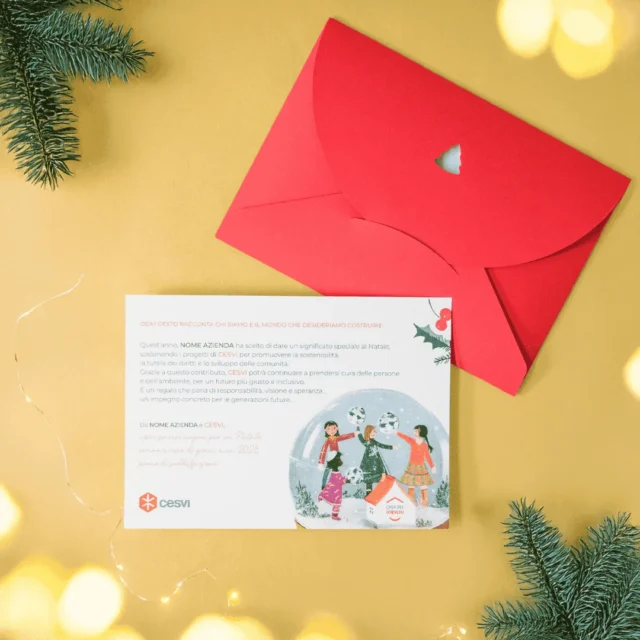 Cartolina auguri aziendali natale 