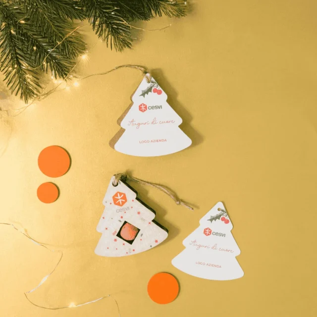 Pallina di Natale a forma di Albero 
